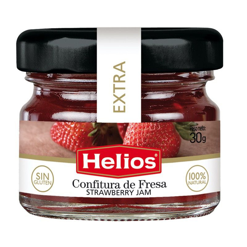 CONFITURA DE FRESA EXTRA TARROS CAJA 24un 30gr.